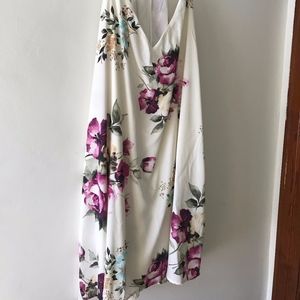 Flowered dress - 3X - Charlotte Russe